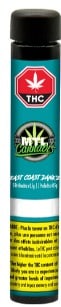 MTL Cannabis - East Coast Dank'z Pre-Roll Indica 3x0.5g