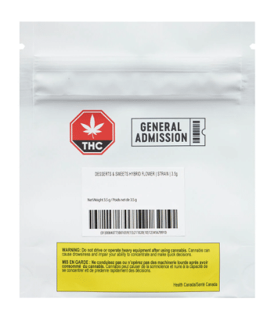 General Admissions - Desserts & Sweets Hybrid 14g