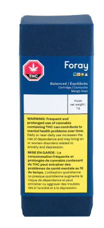 Foray - Mango Haze Balanced 510 Thread Cartridge - Image 3