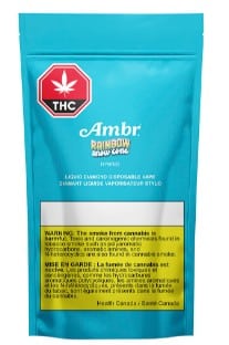Ambr - Hybrid Cherry Sour Liquid Diamond Disposable Hybrid 0.95g - Image 2