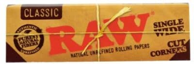 Raw Rolling Paper - Raw Cut Corners - 70mm x 50pc