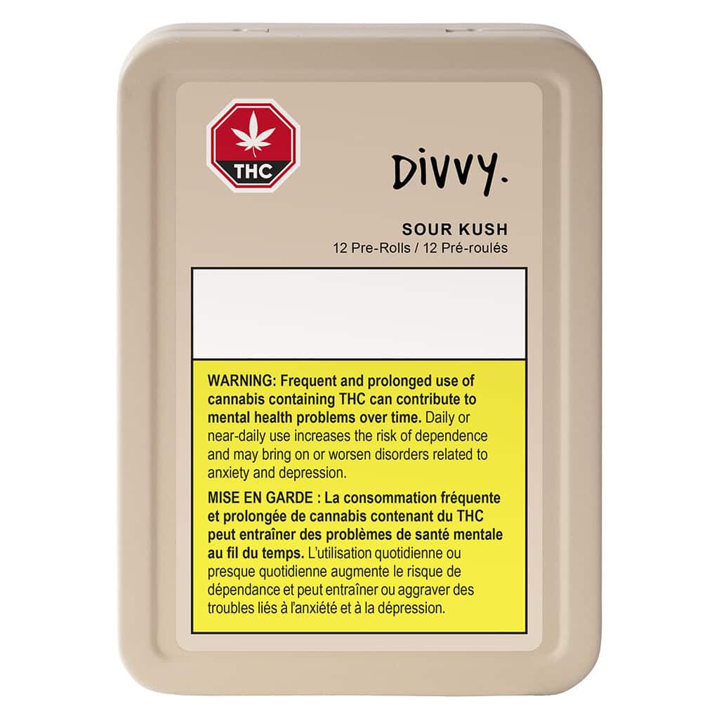 Divvy - Sour Kush Pre-Roll - Image 2