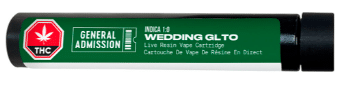 General Admission - Wedding Gelato Live Resin 510 Thread Cartridge Indica 0.95g