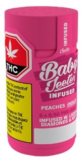 Jeeter - Baby Jeeter Peaches Infused Pre-Roll Indica 5x0.5g