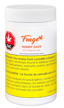 Fuego - Sunny Daze Sativa Pre-Roll Sativa 10x0.35g