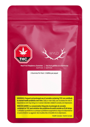 Wyld - Real Fruit Raspberry Soft Chew