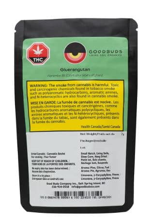 Good Buds - Living Soil Organics - Gluerangutan Hybrid 7g - Image 2