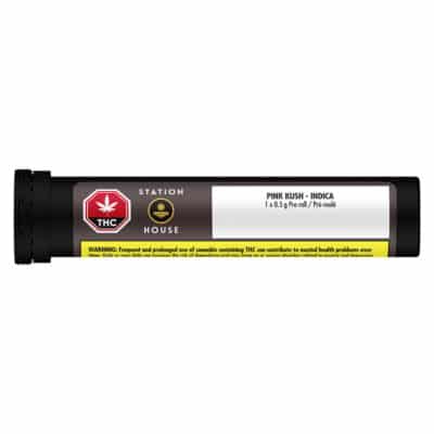 Station House - Pink Kush Pre-Roll Indica - 1x0.5g