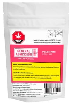 General Admission - Peach Rizz Milled Flower Sativa 3.5g