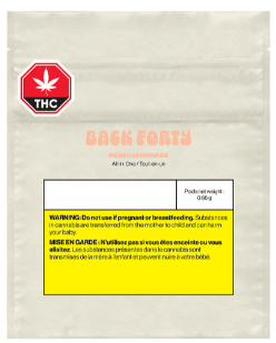 Back Forty - Peach Lemonade Disposable Pen Sativa 0.95g
