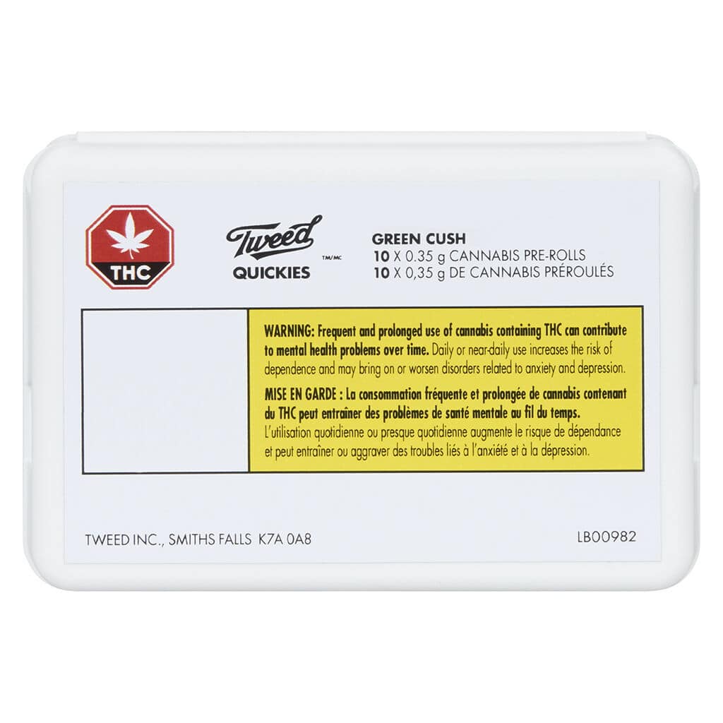 Tweed - Quickies Green Cush Pre-Roll