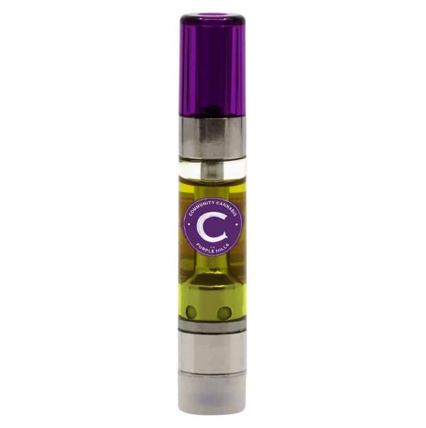 Community C/O Purple Hills - Cured Resin - Bakery 510 Thread Cartridge Hybrid 1g