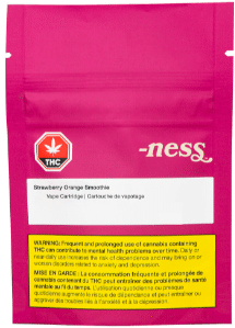 Ness - Strawberry Orange Smoothie 510 Thread Cartridge Sativa 1g