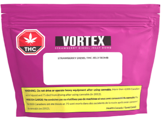 Vortex - Jelly Bomb Strawberry Diesel Soft Chew