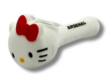 4" Arsenal Hello Kitty Hand Pipe