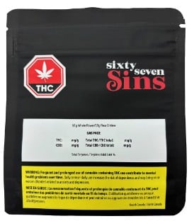 Sixty Seven Sins - Gas Face Indica 14g - Image 2