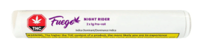 Fuego - Night Rider Indica Pre-Roll Indica 2x1g