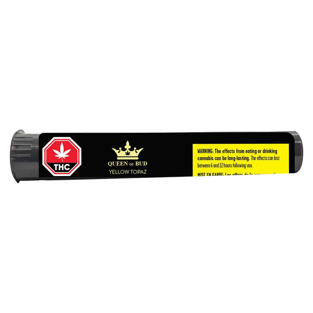 Queen Of Bud - Yellow Topaz Live Rosin Chamomile Petal Blunt Sativa 1x1g - Image 2