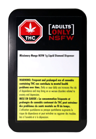 Adults Only - Missionary Mango NSFW Liquid Diamond Dispenser Indica 1g