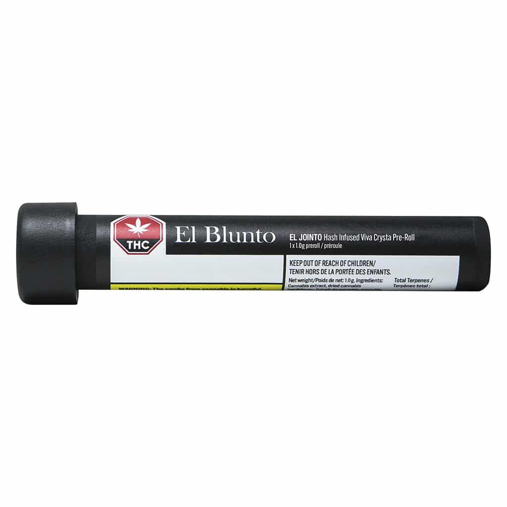 El Blunto - El Jointo Hash Infused Viva Crystal Pre-Roll Sativa 1x1g - Image 2
