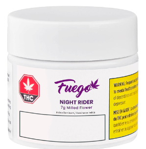 Fuego - Night Rider Indica Milled Flower Indica 7g
