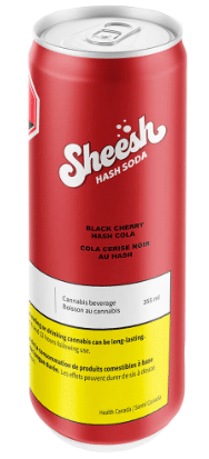 Sheesh Hash Sodas - Black Cherry Hash Rosin Cola 355ml