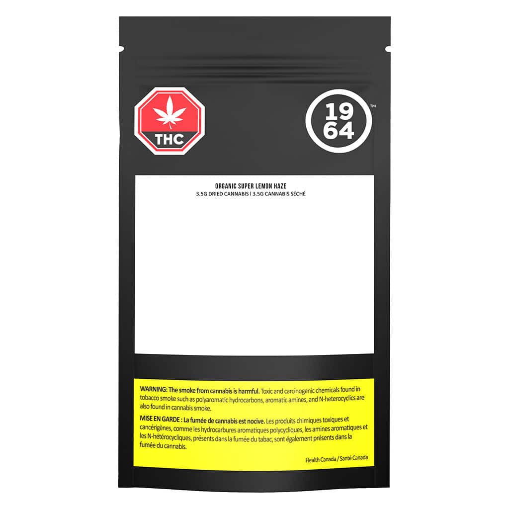 1964 - Organic Super Lemon Haze Sativa