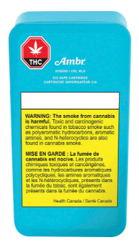 Ambr - Hybrid Crl Mlk 510 Thread Cartridge Hybrid - 1g