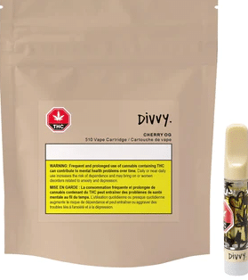 Divvy - Cherry OG 510 Thread Cartridge