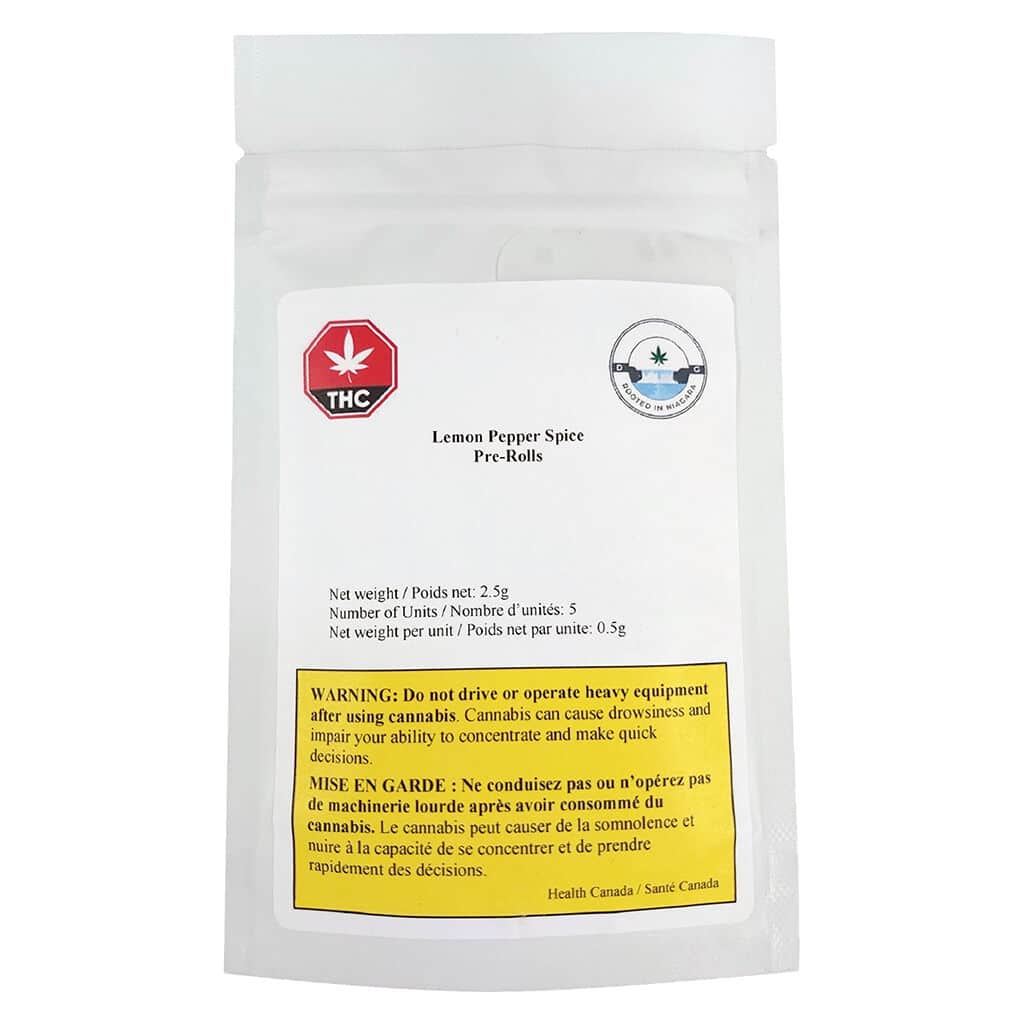 Dykstra Greenhouses - Lemon Pepper Spice Pre-Roll - Image 2