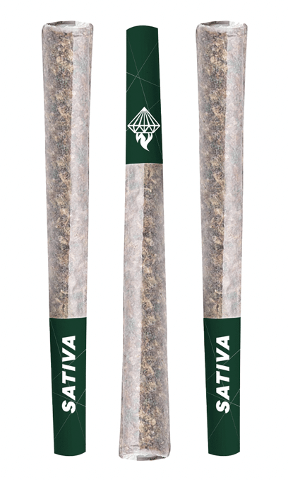 Dymond Concentrates 2.0 - Lemosa THCA Diamond Infused Pre-roll - Image 2