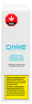Dime Industries - Wedding Cake Hybrid Rechargeable All in One Disposable Pen Hybrid 0.6g