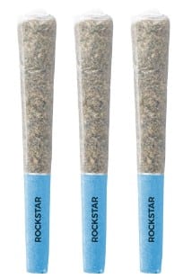 Pistol and Paris - Rockstar Pre-Roll Indica 3x0.5g
