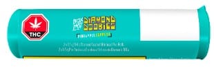 BOXHOT - Diamond Doobies - Pineapple Express Infused Pre-roll Sativa 2x0.5g - Image 2