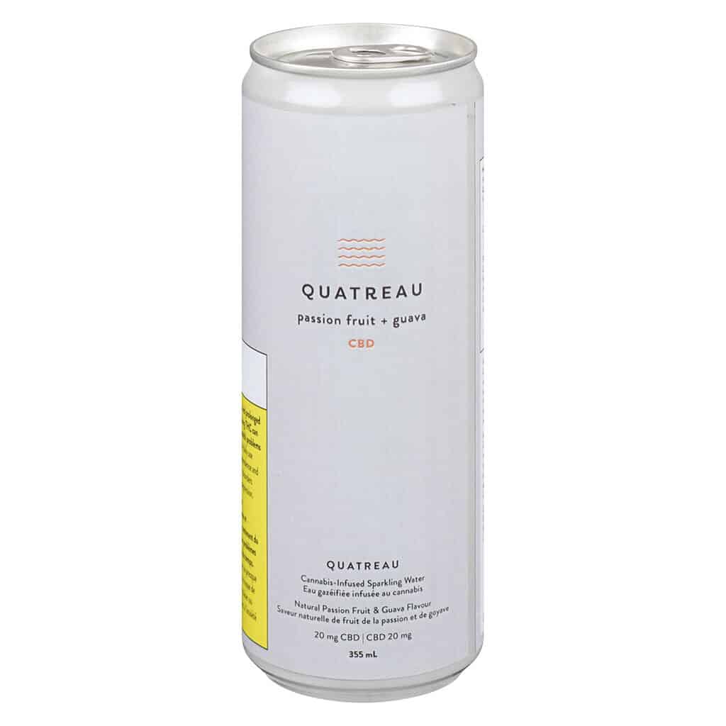 Quatreau - Passionfruit & Guava Sparkling Water - Image 2