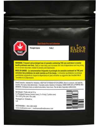 Elios Reserve - Dual Strain Collection Pre-roll