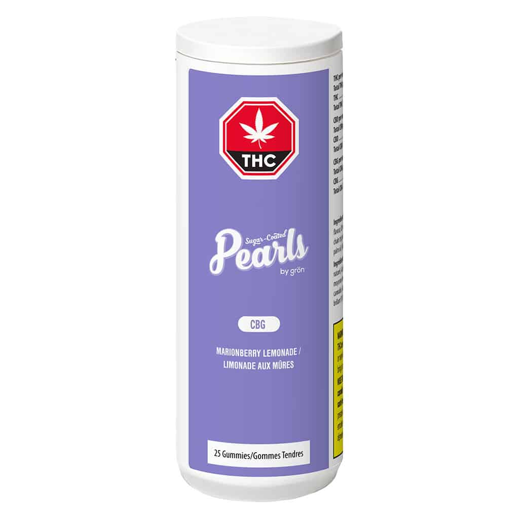 Pearls by grön - Marionberry Lemonade CBG Soft Chews 25 Pack - Image 2