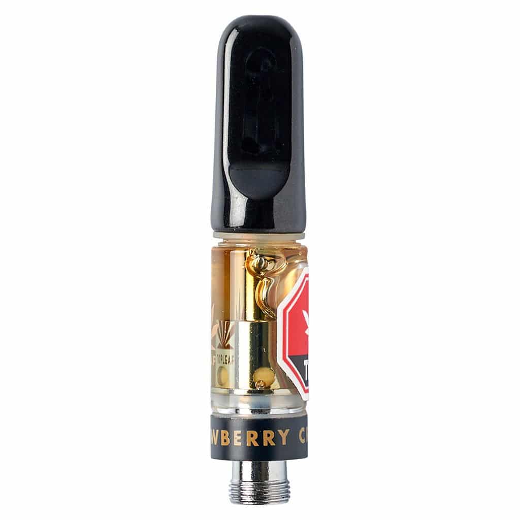 Top Leaf - Strawberry Cream 510 Thread Cartridge - Image 2