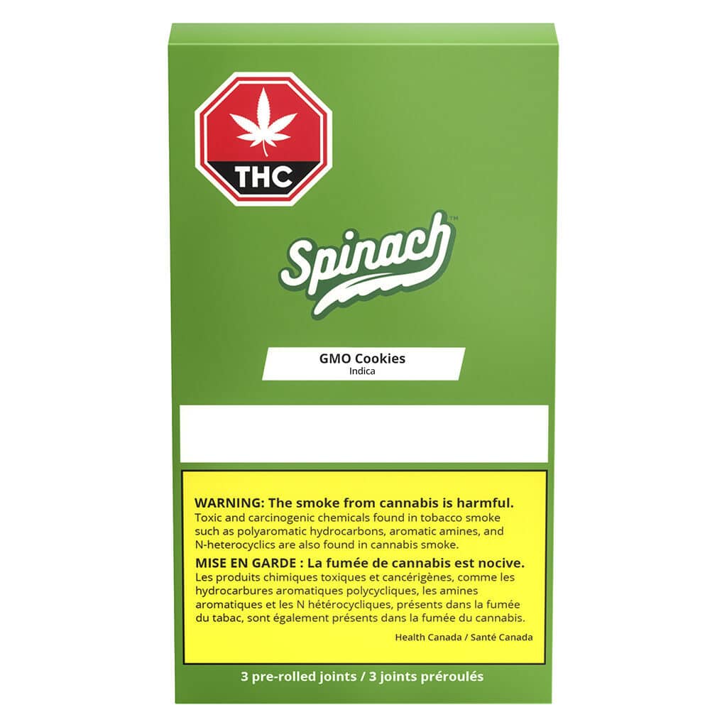 Spinach - GMO Cookies Pre-Roll - Image 2