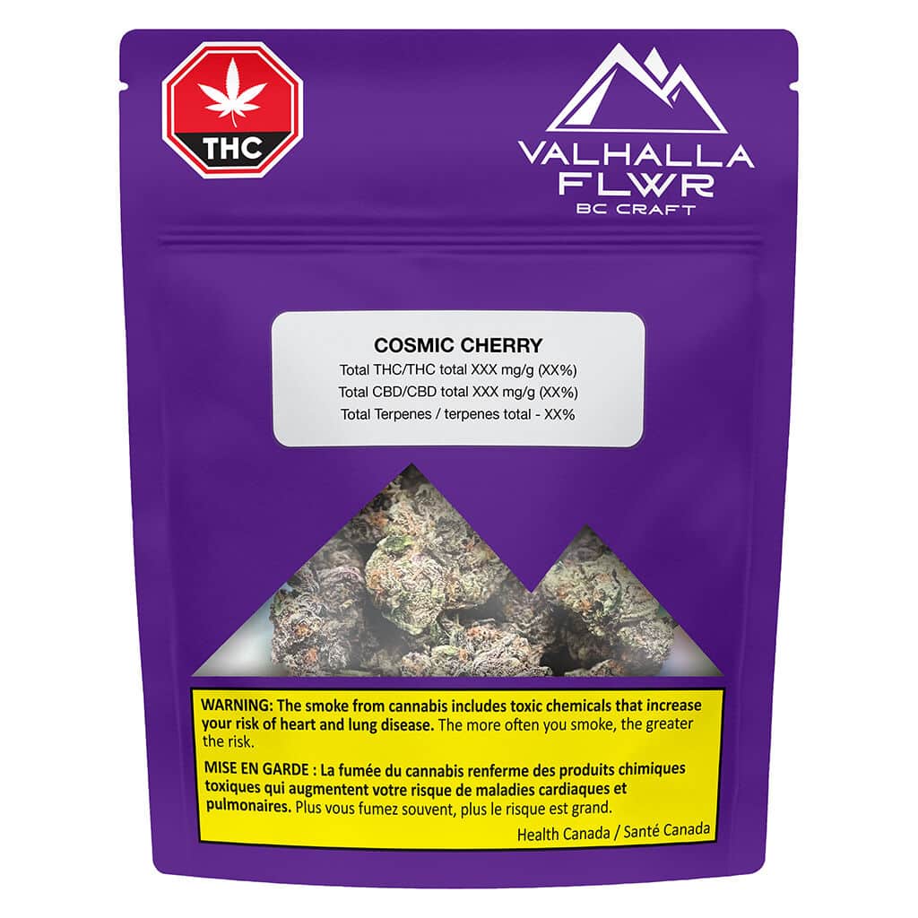 Valhalla Flwr - Cosmic Cherry Indica 3.5g
