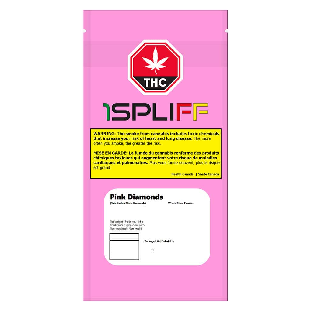 1Spliff - Pink Diamonds Indica 14g - Image 2