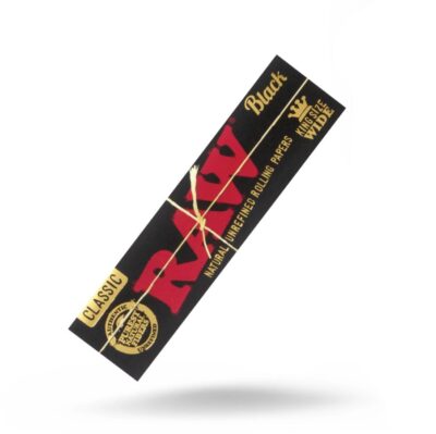 Raw Rolling Paper - Raw King Size Black Wide