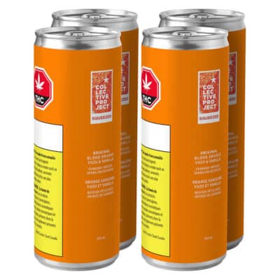 Collective Project - Blood Orange, Yuzu & Vanilla Sparkling Juice - Collective Project - Blood Orange, Yuzu & Vanilla Sparkling Juice 4 Pack