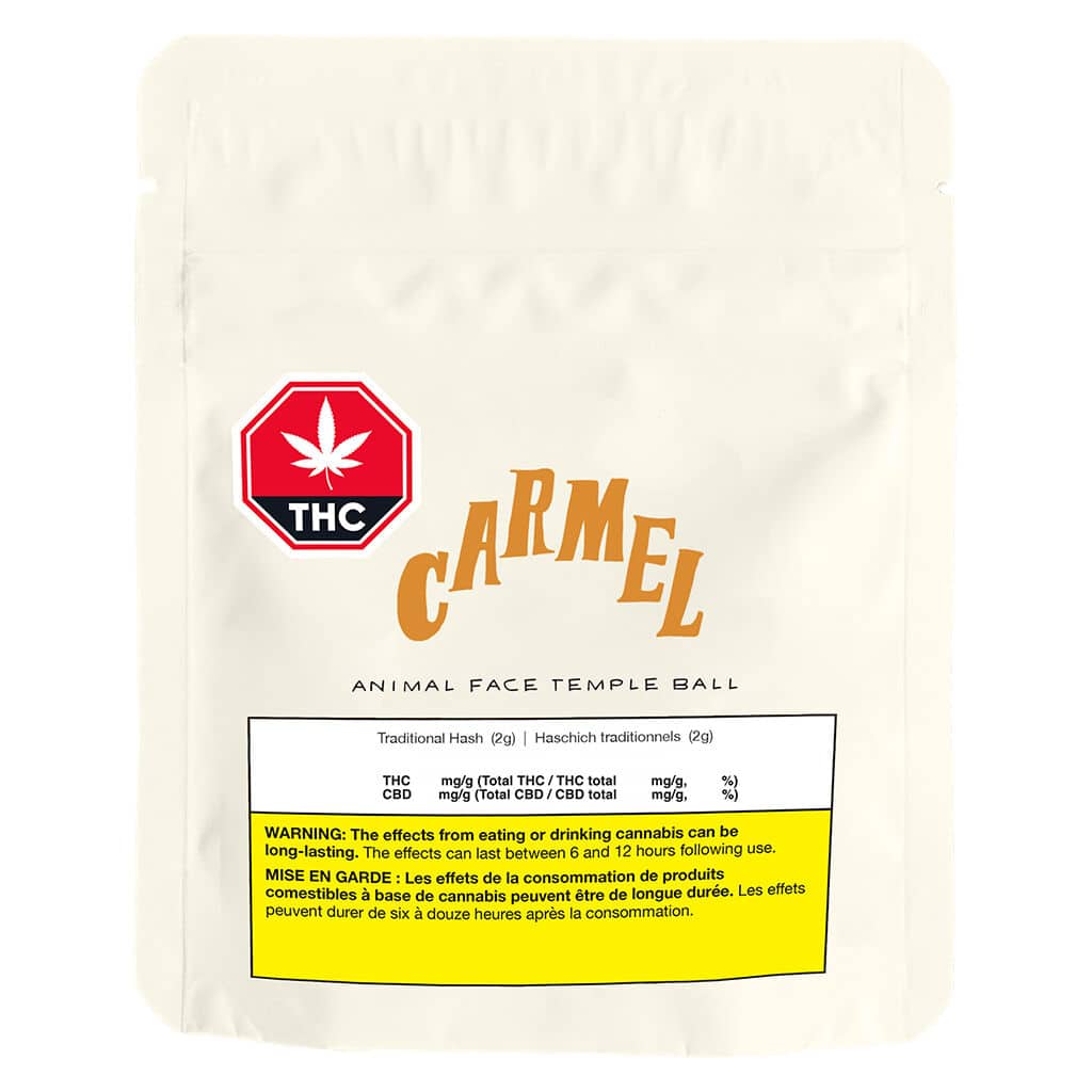 Carmel - Animal Face Temple Ball Hash Sativa 2g - Image 2