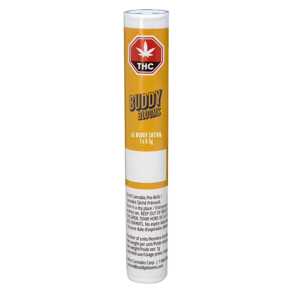 Buddy Blooms - Lil Buddy Sativa Pre-Roll Sativa 1x0.5g