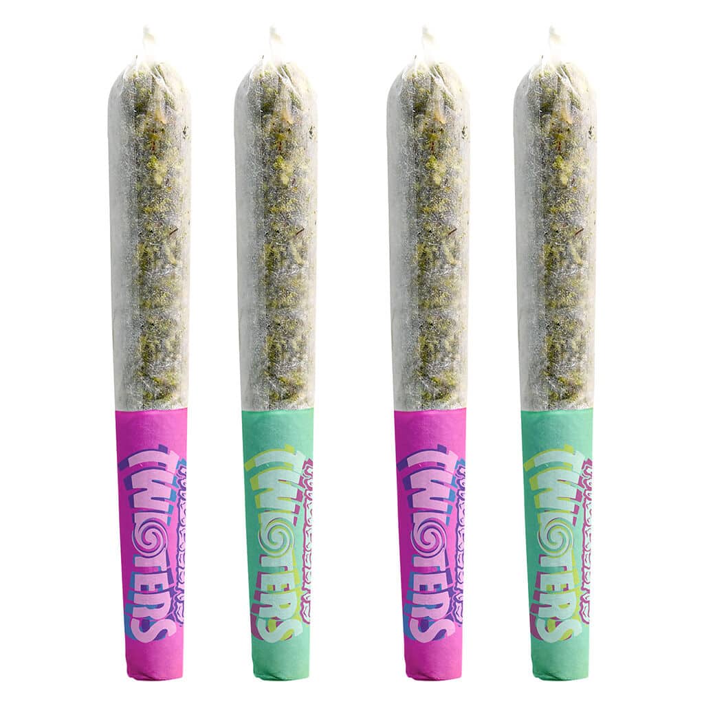 Rizzlers - Twisters - Tropicoco & Watermelon Razzler Infused Pre-Roll Hybrid 2x0.5g - Image 2