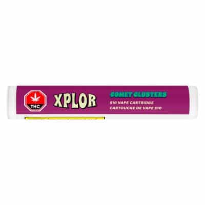 XPLOR - Comet Clusters Vape 510 Thread Cartridge Indica 1g