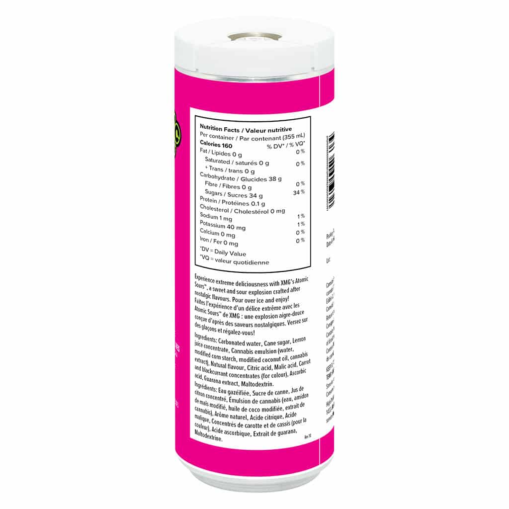 XMG Atomic Sours - Cherry Blasted Lime 355ml - Image 2