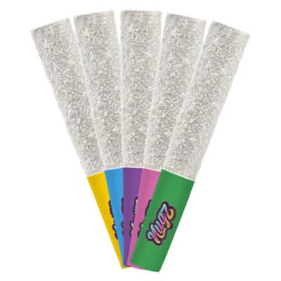 Nugz - Flavour Bomb 40 Fruit Blast Diamond Infused Pre-Roll Combo 5x0.5g
