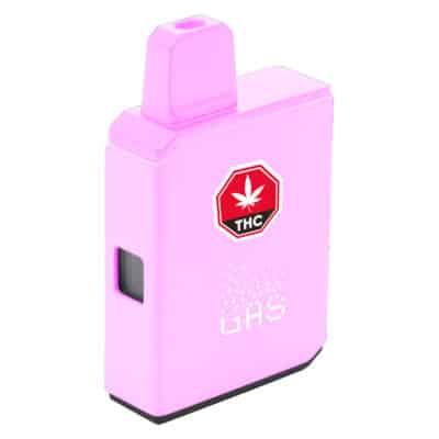 (GAS) - Pink Kush Pure Live Resin All in One Box Cart Disposable Hybrid 1g